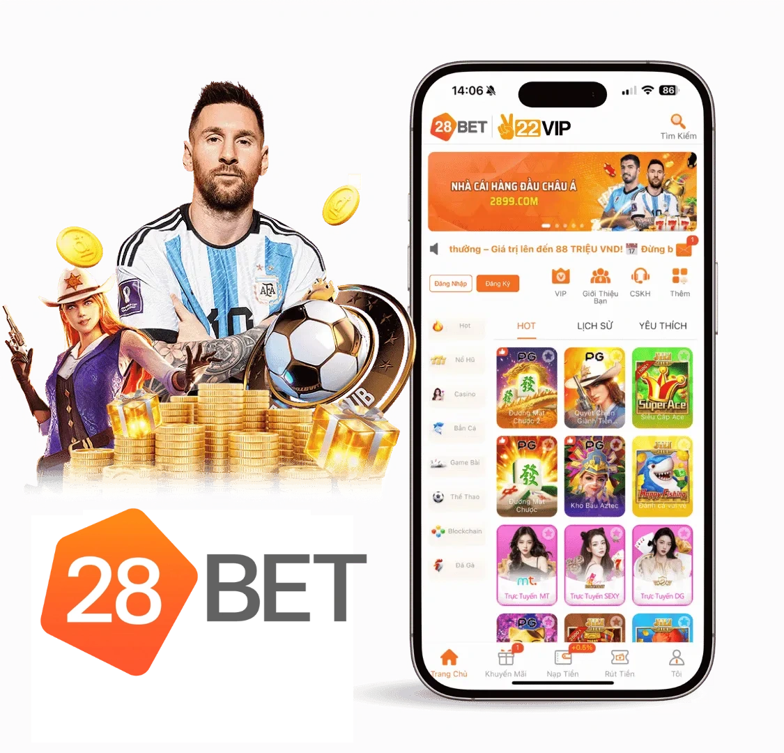 Dịch vụ ứng dụng 28Bet trên thiết bị di động